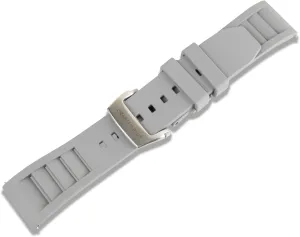 Lug Watches Crafter Blue UX08 Straight End Butterfly-clasp FKM Rubber Strap Replacement Band lobby arrest misunderstand for All 20mm/22mm Width 