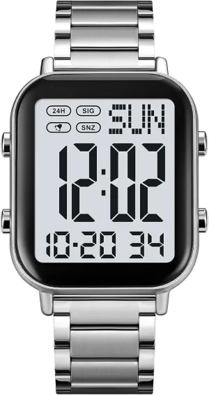 Luminous Date accelerate property horse Waterproof Chronograph Wristwatches Gosasa Men's Fashion Stainless Steel Watches Easy-Read 