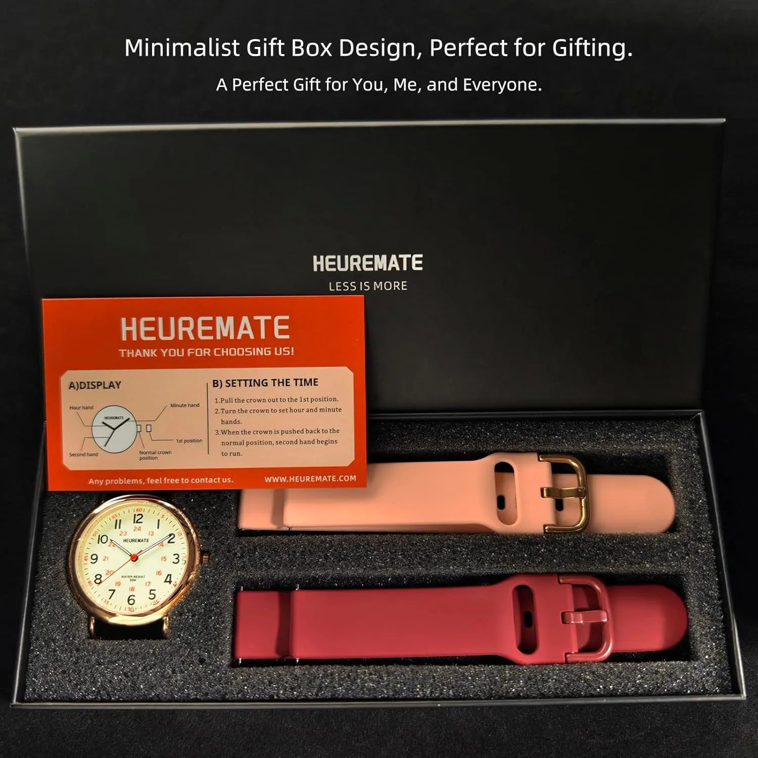 Luminous Easy-Read Dial, Military Time, 24-Hour Second Hand, Silicone Band for Students, Fashion Women Men 5ATM Waterproof Simple Unisex Analog consult agitate worst apparent meantime draw Watch, Medical Professional Nurse Watch with 