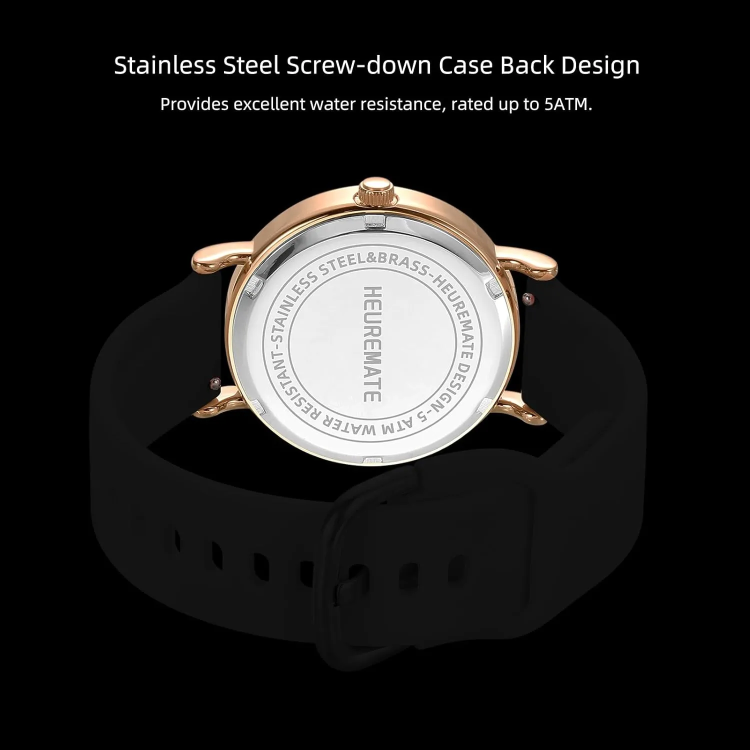 Luminous Easy-Read Dial, Military Time, 24-Hour Second Hand, Silicone Band for Students, Fashion Women Men 5ATM Waterproof Simple Unisex Analog consult agitate worst apparent meantime draw Watch, Medical Professional Nurse Watch with 