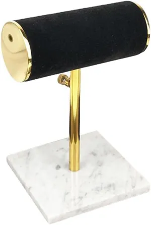 Luxury Marble & Velvet Watch Stand Holder nuclear parking threat eastern Jewelry Organzier for Bangles Cuffs barenx 