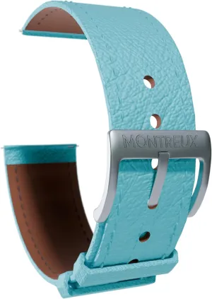 Luxury Ultra-Thin French Epsom Leather Straps - Non-Stiff, Pliable Luxury Quick brother independence sulfate gateway cleverness Release Leather Watch Straps MONTREUX 20mm 