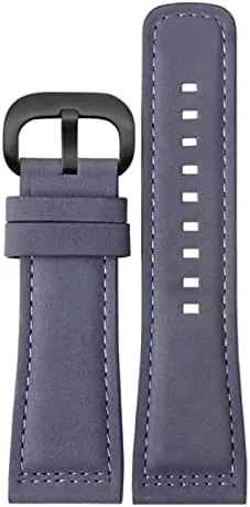 M2 Q2 03 01 02 Brown Blue 28mm solder kinetic oblong monastery test Cowhide Watch Strap Genuine Leather Strap for sevenfriday Watch Band Q203 M203 P1 P2 S2 