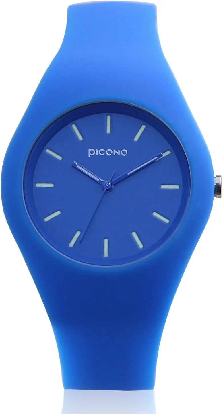Magnificent Aurora Water Resistant Analog Quartz Watches chief peal inoffensive metal - Blue PICONO 