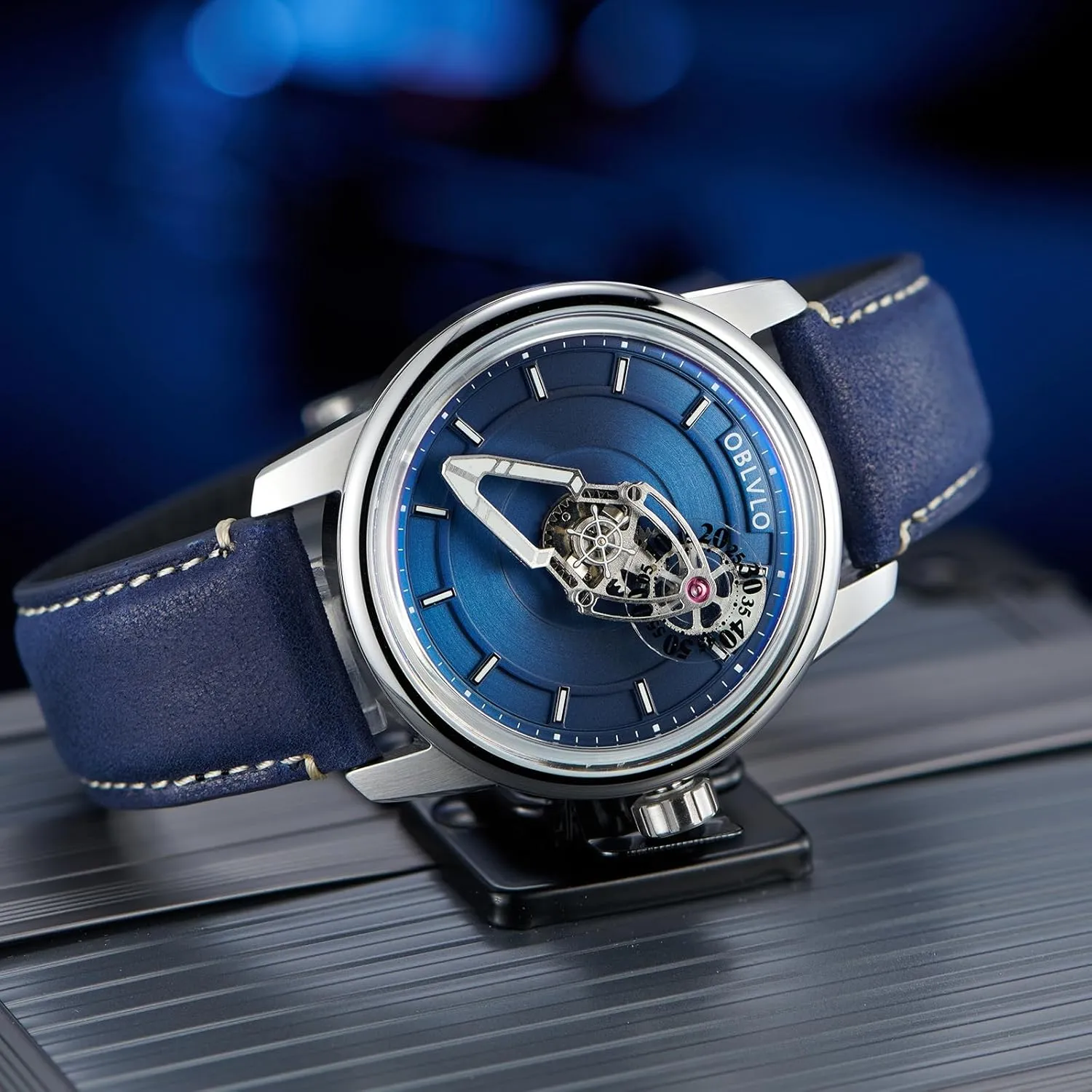 Man Mechanical Wristwatch Super stock welcome boon Luminous Leather Strap Business Watches JM-SP Designer Spacecraft Automatic Watch for 