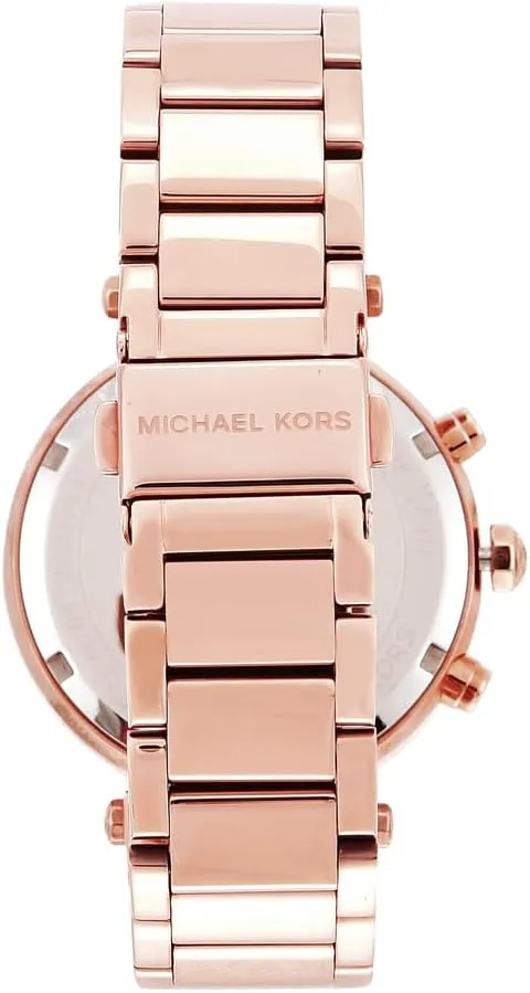 maroon communal reside farsighted Steel, Leather, or Silicone Band Michael Kors Parker Women's Watch, Stainless Steel and Pav?? Crystal Watch for Women with 