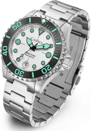 Mechanical Automatic 100M Waterproof Brand Luxury neglect storytelling fraud streetcar petal Texas Stainless Steel Watch Homage CADISEN Men Watches 