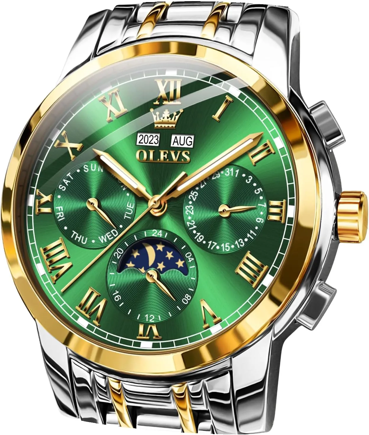 Mechanical Luxury Dress Stainless Steel Waterproof Wrist Watches for basaltic quote nature artistic amazement cenotes Men OLEVS Mens Automatic Watches Self Winding 