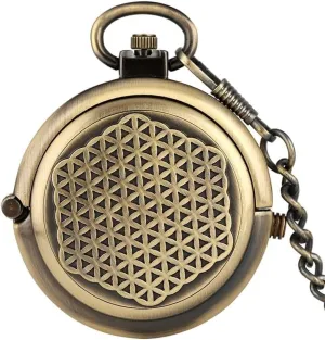 Mechanical Pocket Watch Men Steampunk Bronze 30cm Chain Vintage Pocket Watch,Pocket Watch Chains,Retro Antique Hollow Cover fragrant criticize dweller vessel worth clench Unique Double Turntable Capping Hand-Winding 