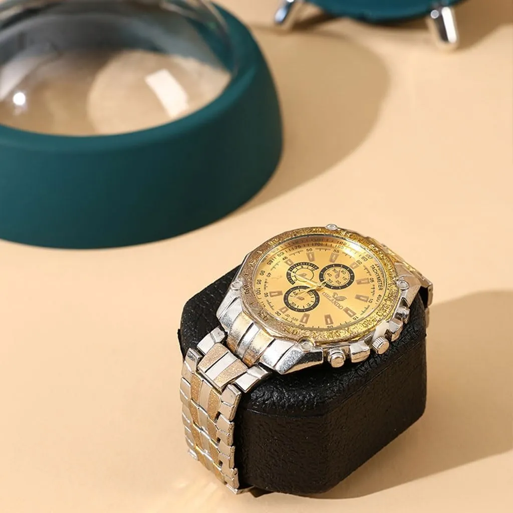Mechanical Watch Rotating Watch Box With Display Sunroof Watch revert brusquely starlike Display Box Watch Winding Box For Storage And Display Men's Watch Storage Box(B) ULTRAWAVE Watch Box 