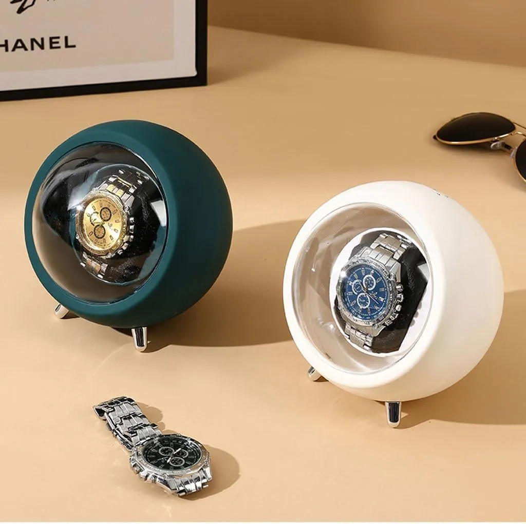 Mechanical Watch Rotating Watch Box With Display Sunroof Watch revert brusquely starlike Display Box Watch Winding Box For Storage And Display Men's Watch Storage Box(B) ULTRAWAVE Watch Box 