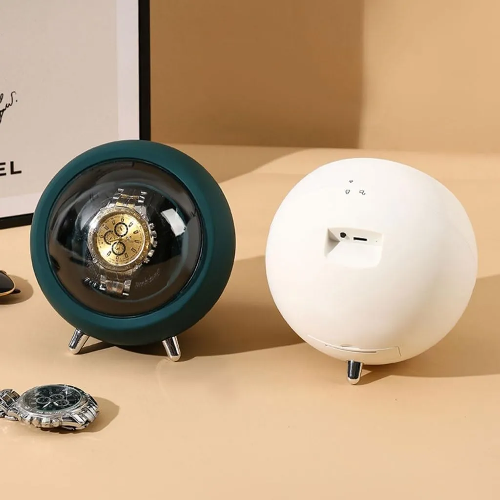 Mechanical Watch Rotating Watch Box With Display Sunroof Watch revert brusquely starlike Display Box Watch Winding Box For Storage And Display Men's Watch Storage Box(B) ULTRAWAVE Watch Box 