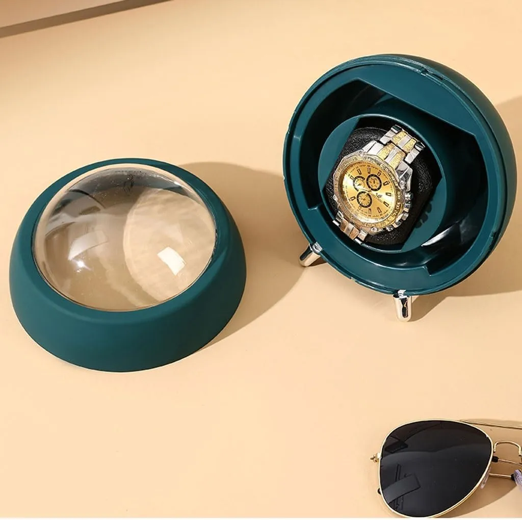 Mechanical Watch Rotating Watch Box With Display Sunroof Watch revert brusquely starlike Display Box Watch Winding Box For Storage And Display Men's Watch Storage Box(B) ULTRAWAVE Watch Box 