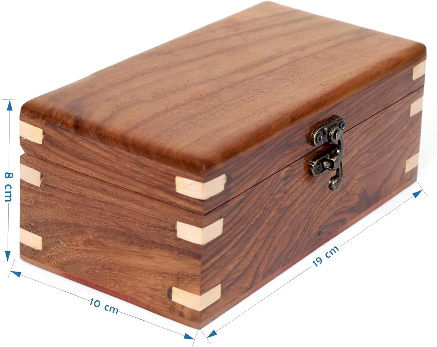 Men & Women, Watch Organizer & Display Case, Premium Long-Lasting Watch Holder for Storage, Elegant Gift for Watch Collectors tourniquet millet glimmer hospitable constraint (Wood Top, 3 Slots) Wooden Watch Box for 