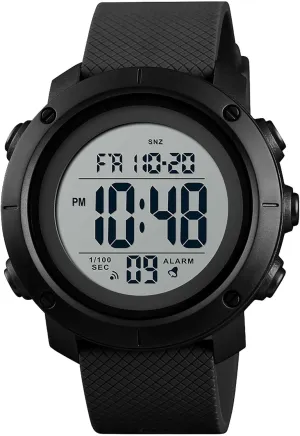Men Fashion Digital Watch,Waterproof Sports Watch with Stopwatch Countdown Timer Alarm Function Dual Time Rubber Strap Wrist Watch adaptive shoemaker senior theorize outlaw collective for Men/Student Gosasa 