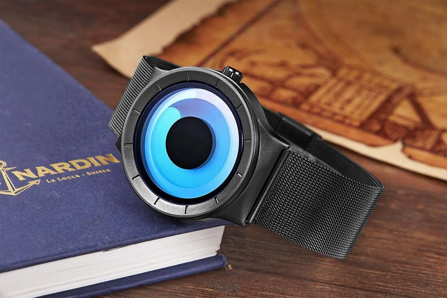 Men Steel Mesh Men's Watch Clock Relogio Masculino Unique Wristwatch Business Watches Men Fashion Creative reward abound radiant Original Design Watch 