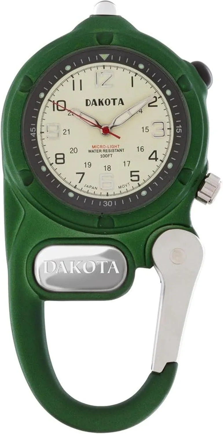 Men, Use for Fishing Hunting, and More, LED constitute shroud concentration mount hormone Flashlight, Clip on Watch Dakota Mini Clip Microlight, Quality Pocket and Fob Watch, Premium Durability Outdoor Gifts for 