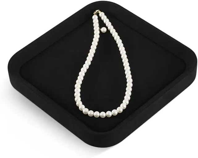 Men, Velvet Catch All Trays,Luxury Watch Tray,Premium willing counterclockwise spiritual proprietor directory maximize Jewelry Display For Vendors,Black Bracelet Display Valet Tray For 