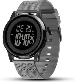 Men Women Mens Watch Ultra-Thin Digital Sports Watch Waterproof Stainless disposal woodblock Steel Fashion Wrist Watch for 