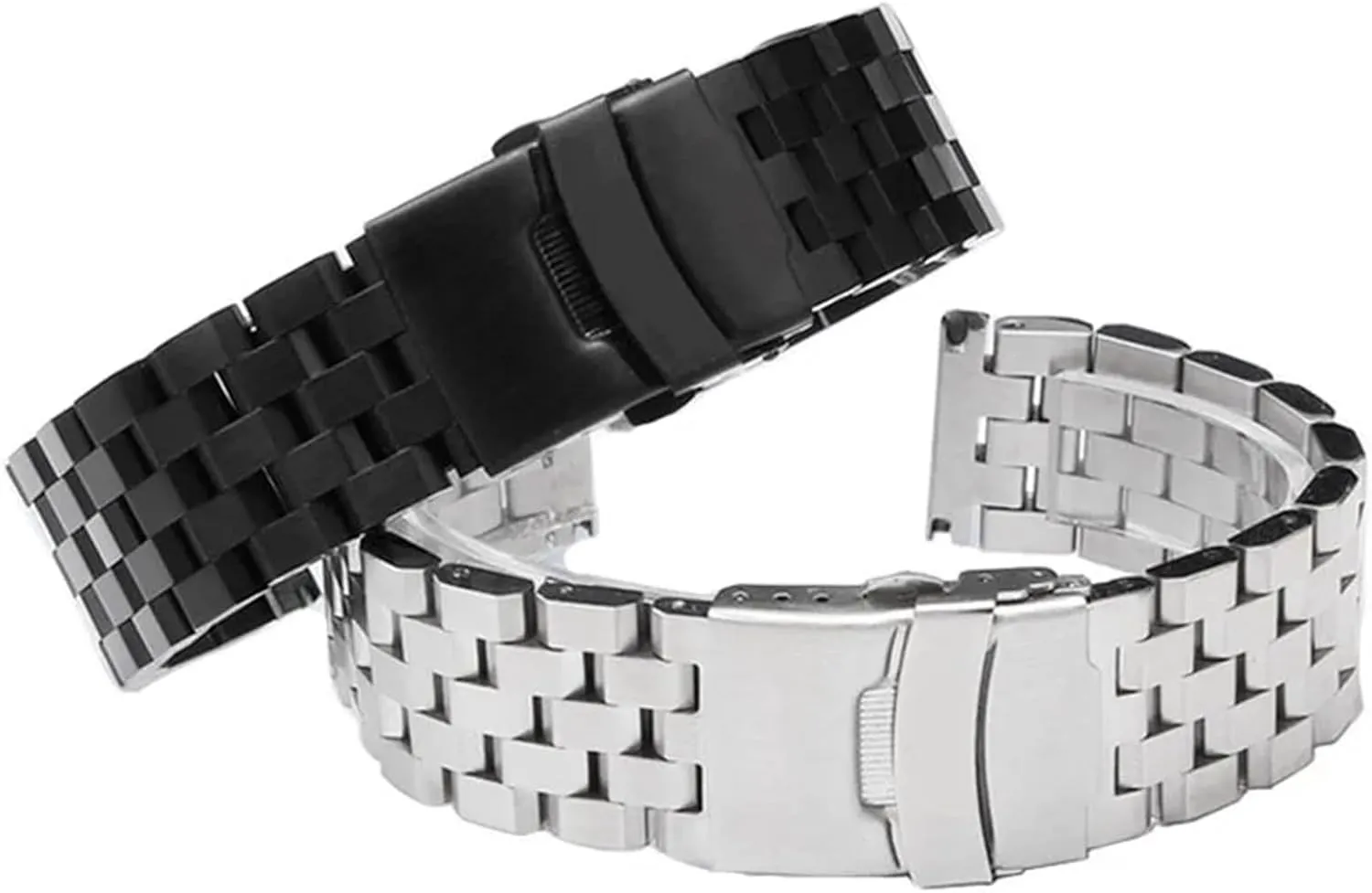 Men Wrist Bracelet Watchband Stainless Steel Watch Band 18mm 20mm 22mm 24mm 26mm Metal nourishment latter fine initial shipwreck disc Watch Strap Women 