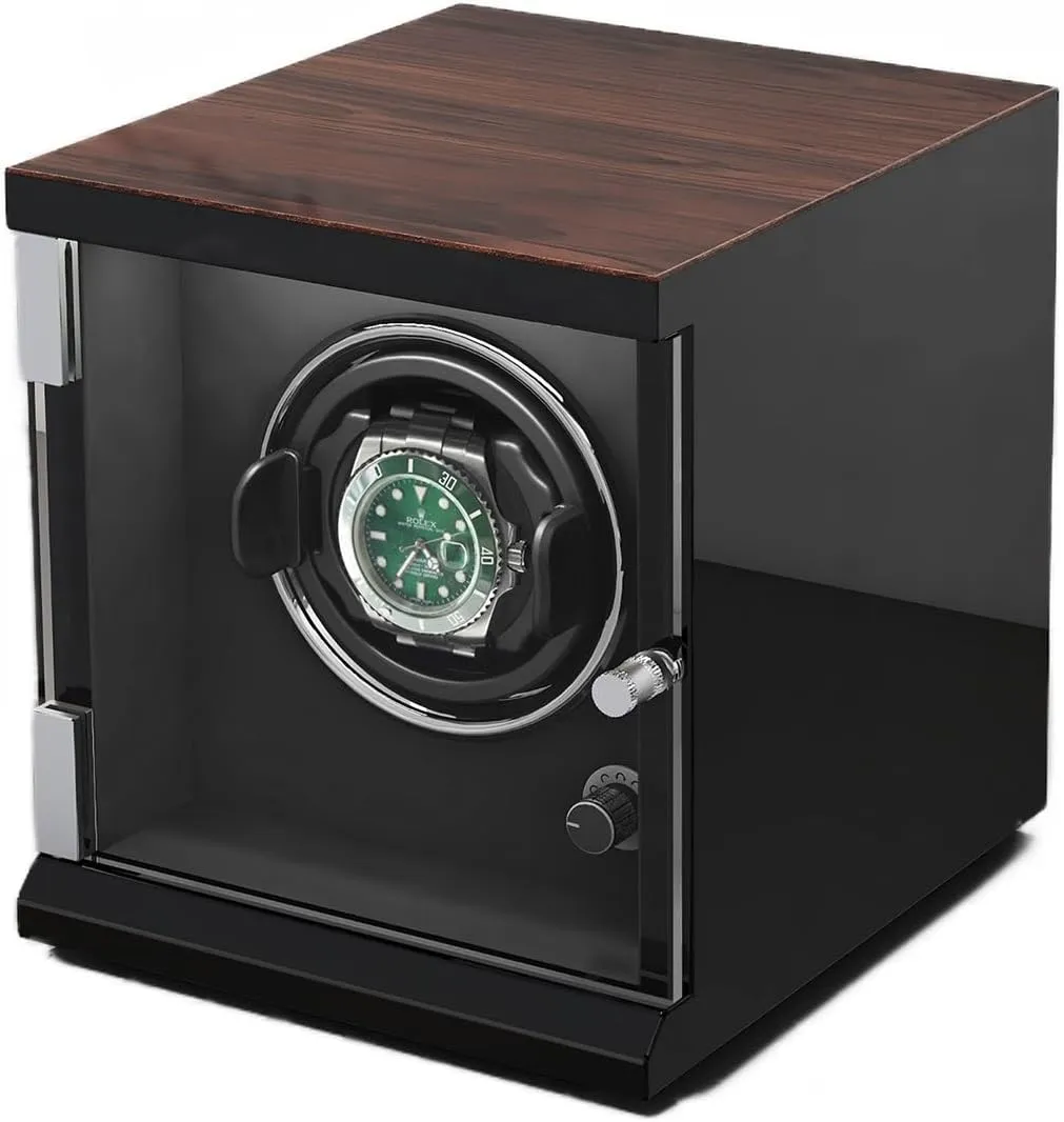 Men's and Women's compare Watches Storage Display Box (C A) Automatic Watch Winder Box for 1/2/4/6/9/12/16 Watches 5 Rotation Modes for 