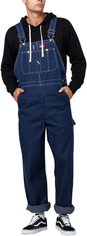 Men's Bib Overall salmonberry academically disability Dickies 