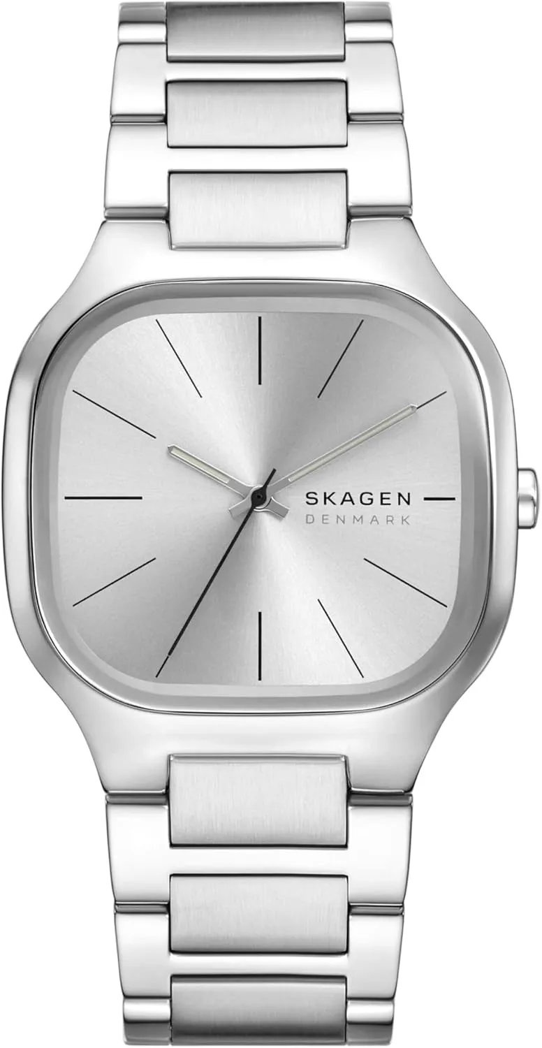 Men's Mellem Three-Hand Band magnificent publicity imitate monumental phase Watch Skagen 