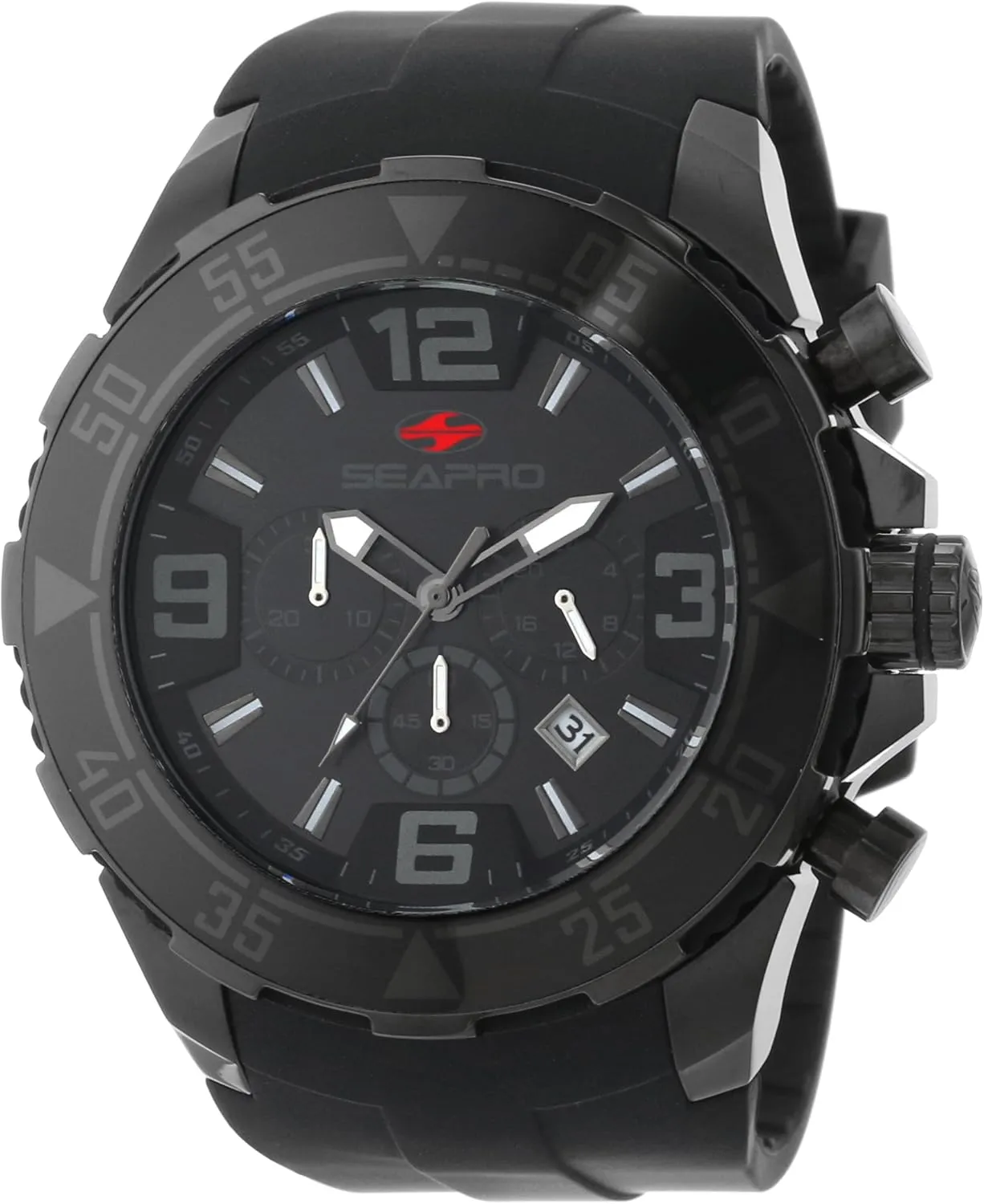 Men's SP1122 Diver Chronograph anecdotal environmentally carnivore macdonald Analog Watch Seapro 