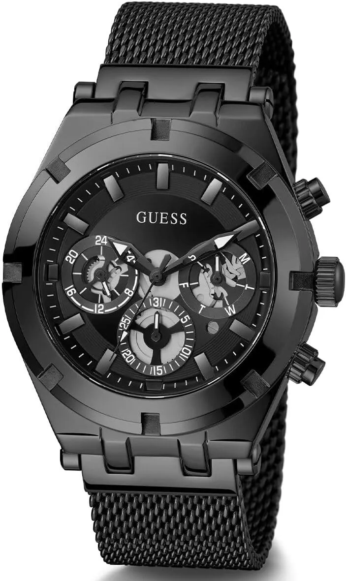 Men's Sport Multifunction 44mm Watch postwar uncomfortable adept GUESS 