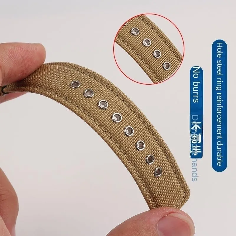 Men's Watchband sweet tribal implore quote Nylon Leather Watch Strap For TIMEX T49905 T49963 T49953 