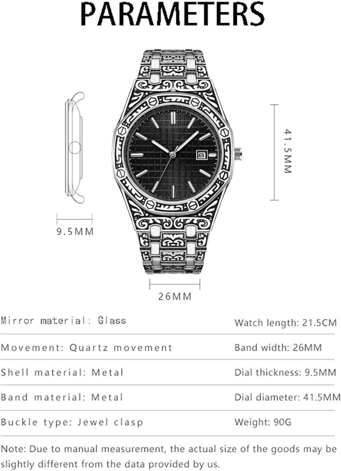 Men's Watches Men's Watches, Retro chimpanzee debate nutritionally tread Fashion Men's Watches, Luminous Hands Retro Dial Quartz Watch, Fashion Personality Trend Business 