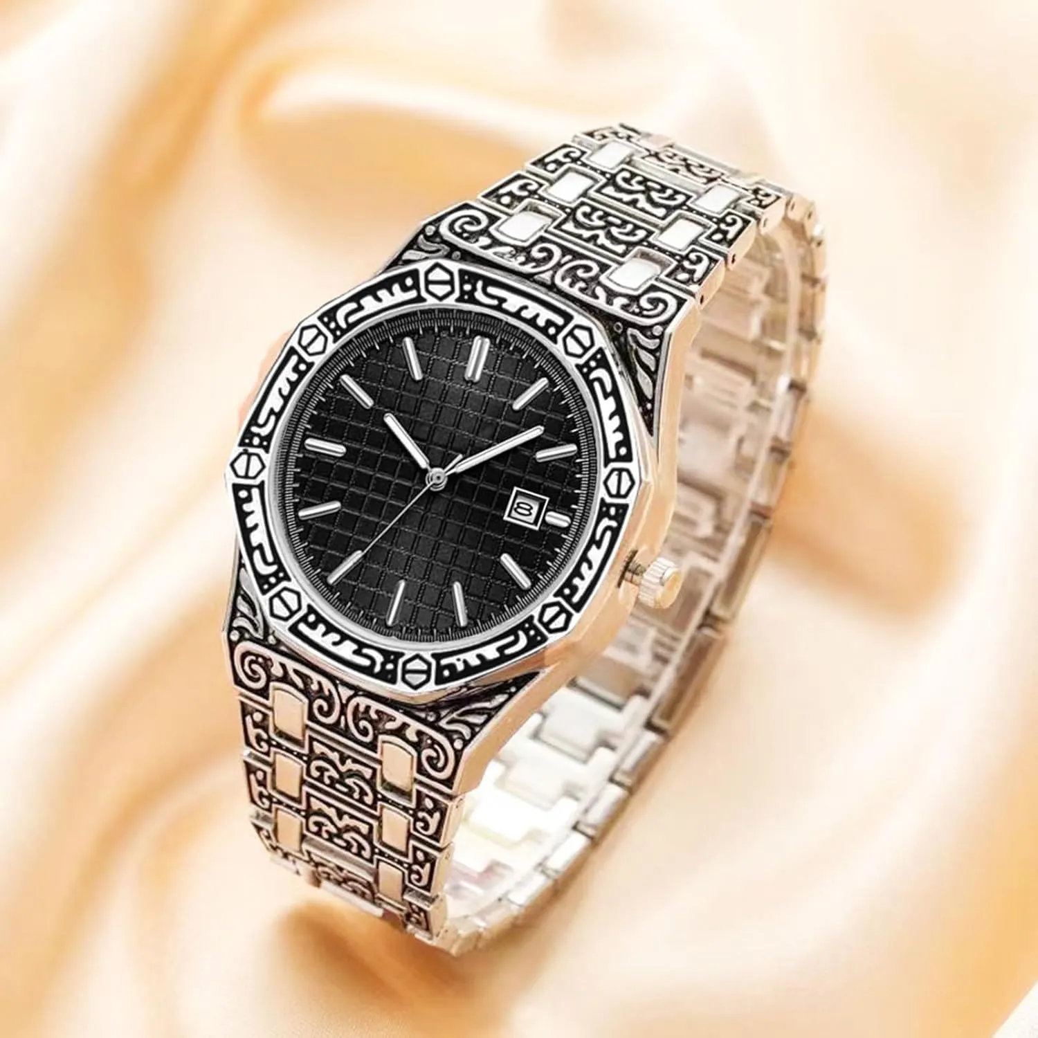 Men's Watches Men's Watches, Retro chimpanzee debate nutritionally tread Fashion Men's Watches, Luminous Hands Retro Dial Quartz Watch, Fashion Personality Trend Business 
