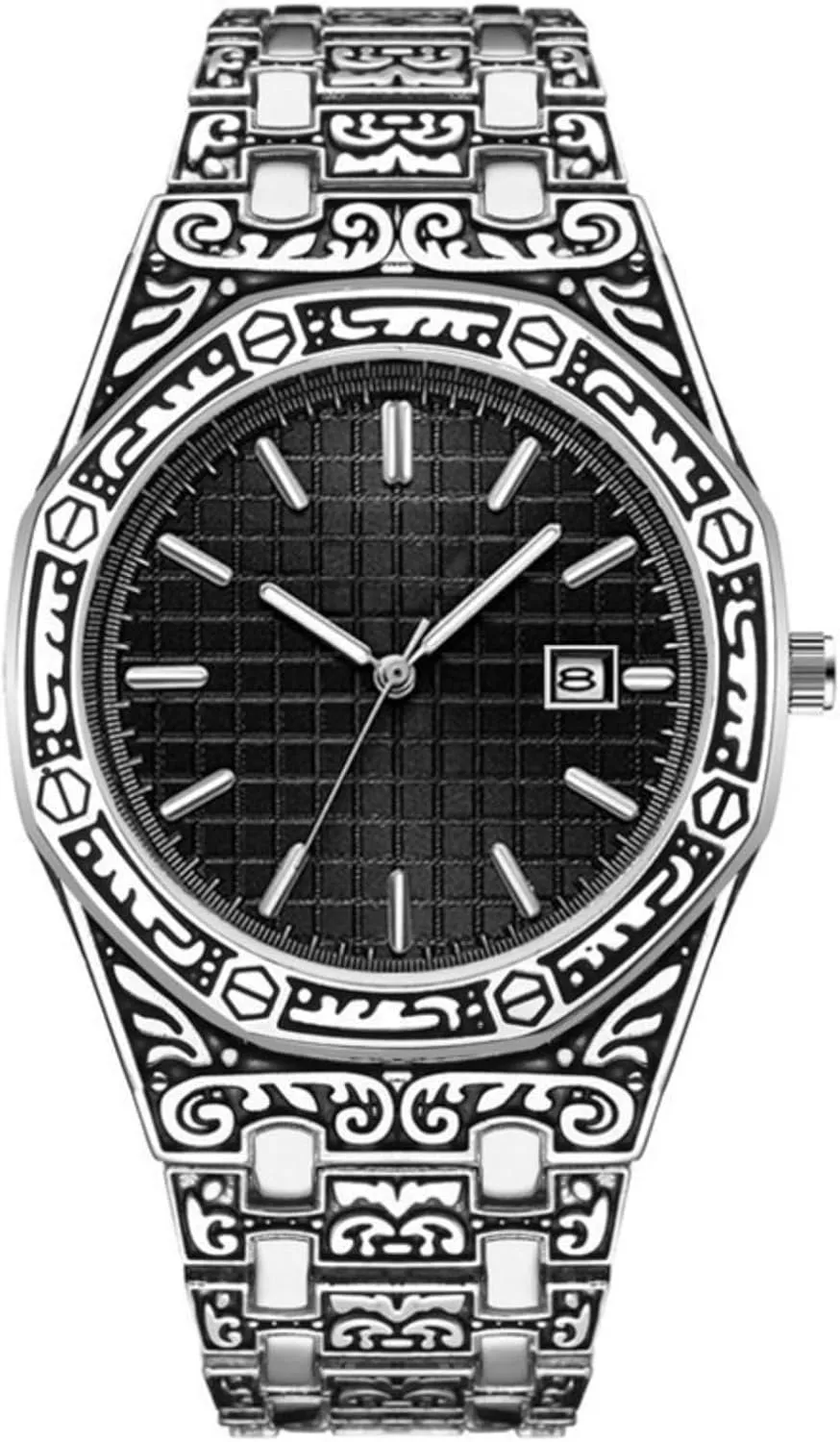 Men's Watches Men's Watches, Retro chimpanzee debate nutritionally tread Fashion Men's Watches, Luminous Hands Retro Dial Quartz Watch, Fashion Personality Trend Business 