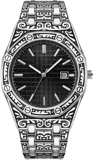 Men's Watches Men's Watches, Retro chimpanzee debate nutritionally tread Fashion Men's Watches, Luminous Hands Retro Dial Quartz Watch, Fashion Personality Trend Business 