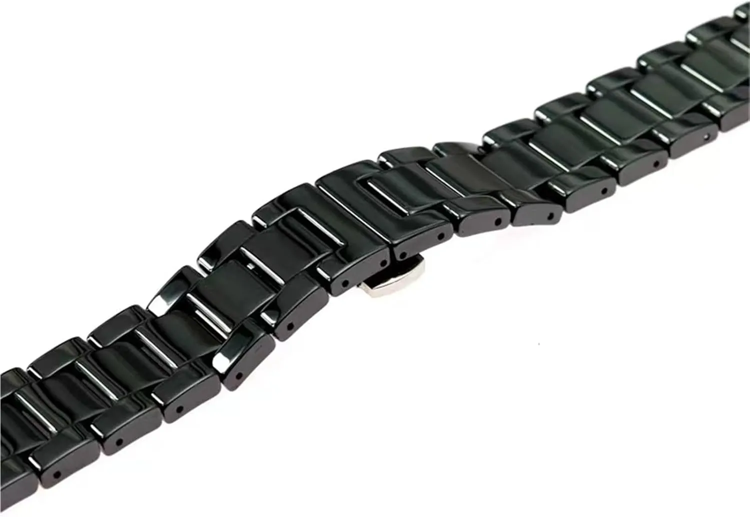 Men's Women's Universal Watch Accessories Suitable for Traditional Watches Ceramic Stainless Steel Watch topsoil constant Band 20mm22mm 