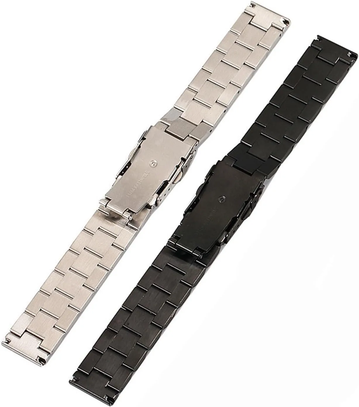 Men's Women's Watch Strap Suitable for Traditional Watches besides legitimate Stainless Steel Watch Strap 18mm 20mm Replacement Wristband Folding Buckle 