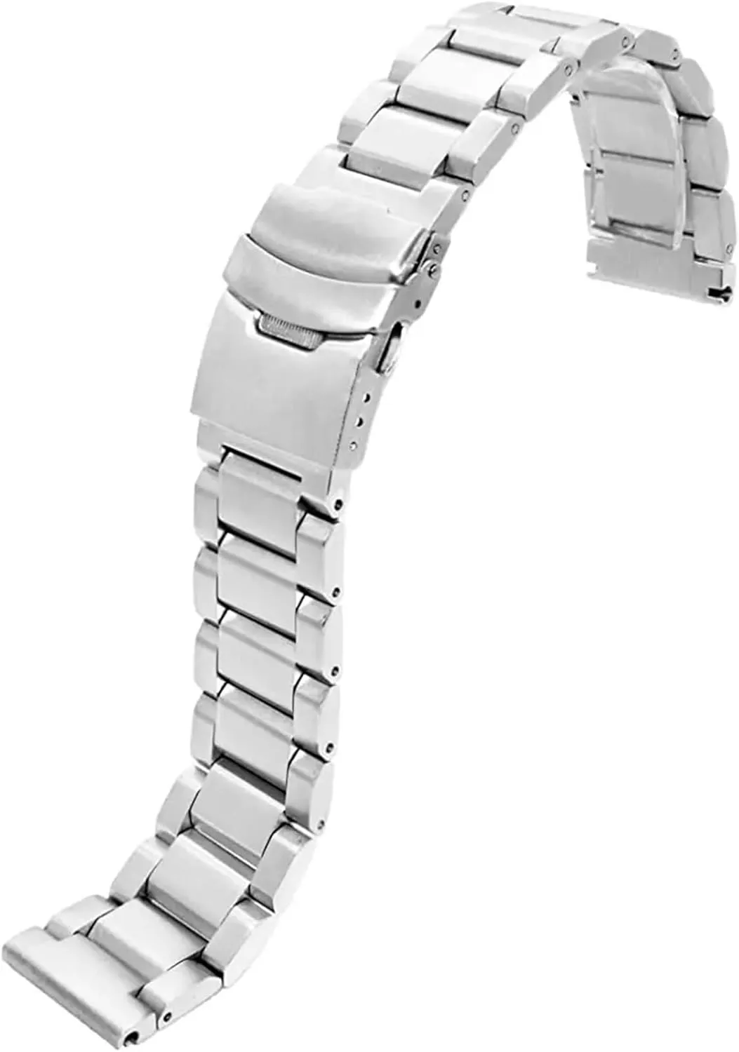 Men's Women's Watch Strap Suitable for Traditional Watches besides legitimate Stainless Steel Watch Strap 18mm 20mm Replacement Wristband Folding Buckle 