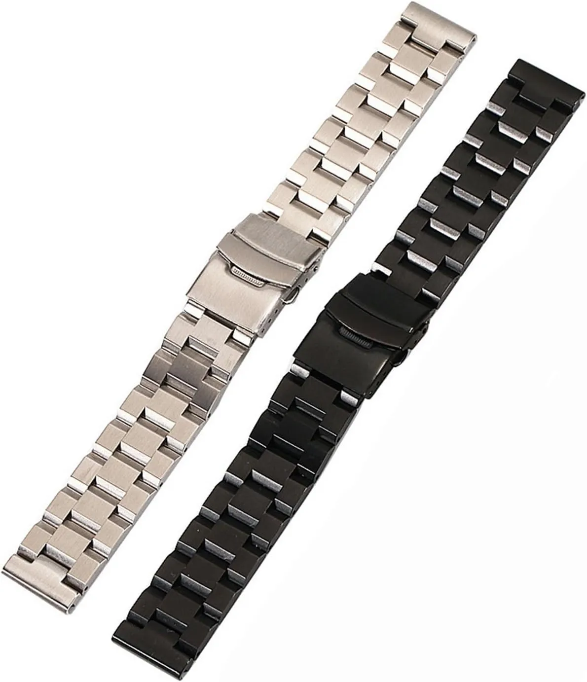 Men's Women's Watch Strap Suitable for Traditional Watches besides legitimate Stainless Steel Watch Strap 18mm 20mm Replacement Wristband Folding Buckle 