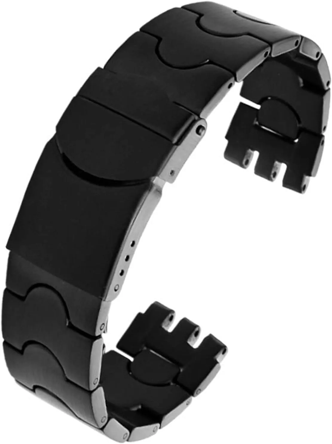 Metal Bracelet concave Convex Watch Chain YCS Yas YGS Iron smoothly bravely smother handful caterpillar Men and Women Steel watchband Ceramic Strap ForSwatch Solid core 