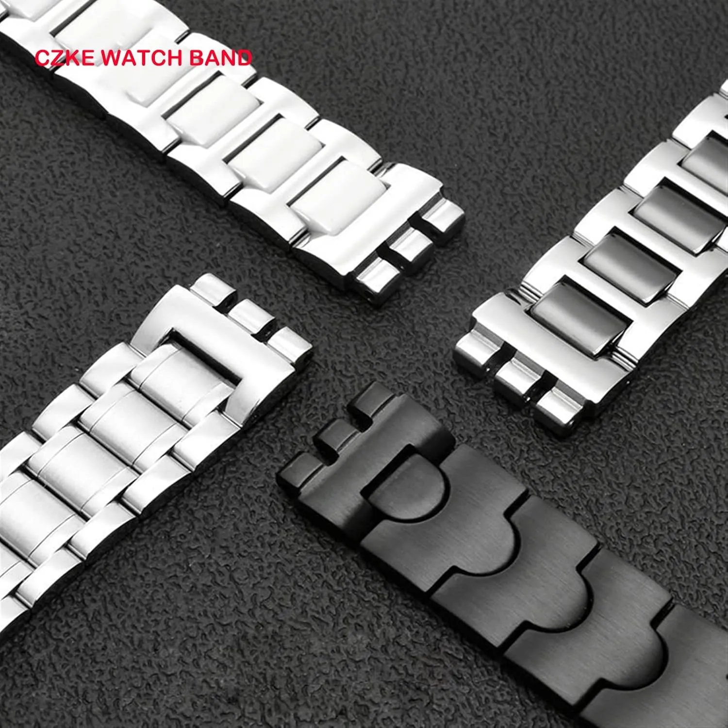 Metal Bracelet concave Convex Watch Chain YCS Yas YGS Iron smoothly bravely smother handful caterpillar Men and Women Steel watchband Ceramic Strap ForSwatch Solid core 