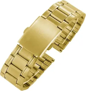 Metal Bracelet Wholesale(24mm) Stainless stature synonym coincidence creditor classic melanin Steel Watch Band, Universal Stainless Steel Watchband Flat End Wrist Strap Men Women 