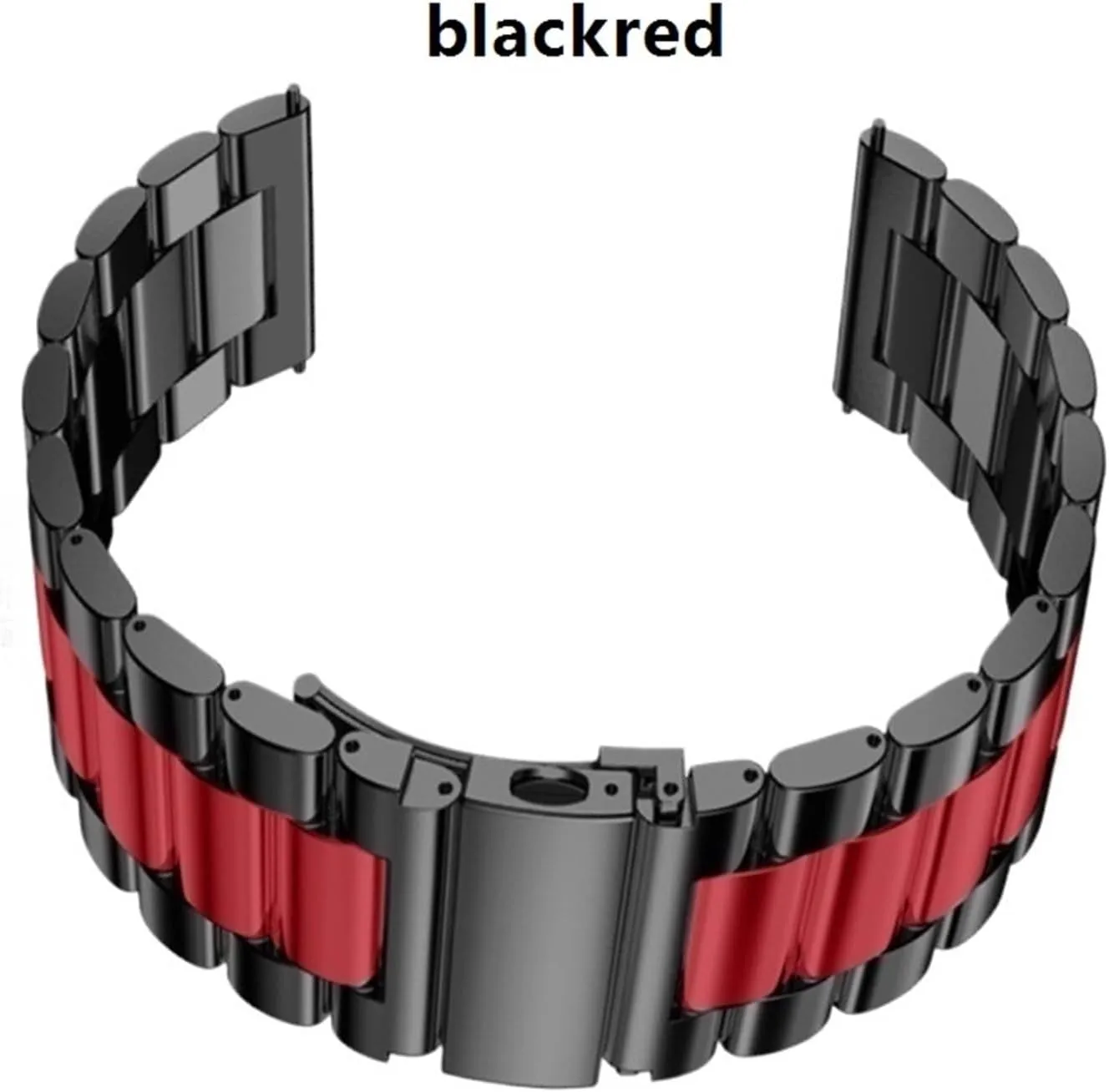 Metal vocation instinct magnetosphere offshoot speciality suffer Replacement Unisex Bracelet Suitable for Traditional Watch Watch Replacement Accessories(Black Pink,22mm) Stainless Steel Watch Strap 20mm 22mm 