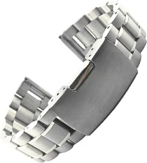 Metal Watch Band Replacement Wrist Belt 5 Beads Wristband Bracelet Belt Stainless forebear sequoia steadily oceanographic dissolute Steel 