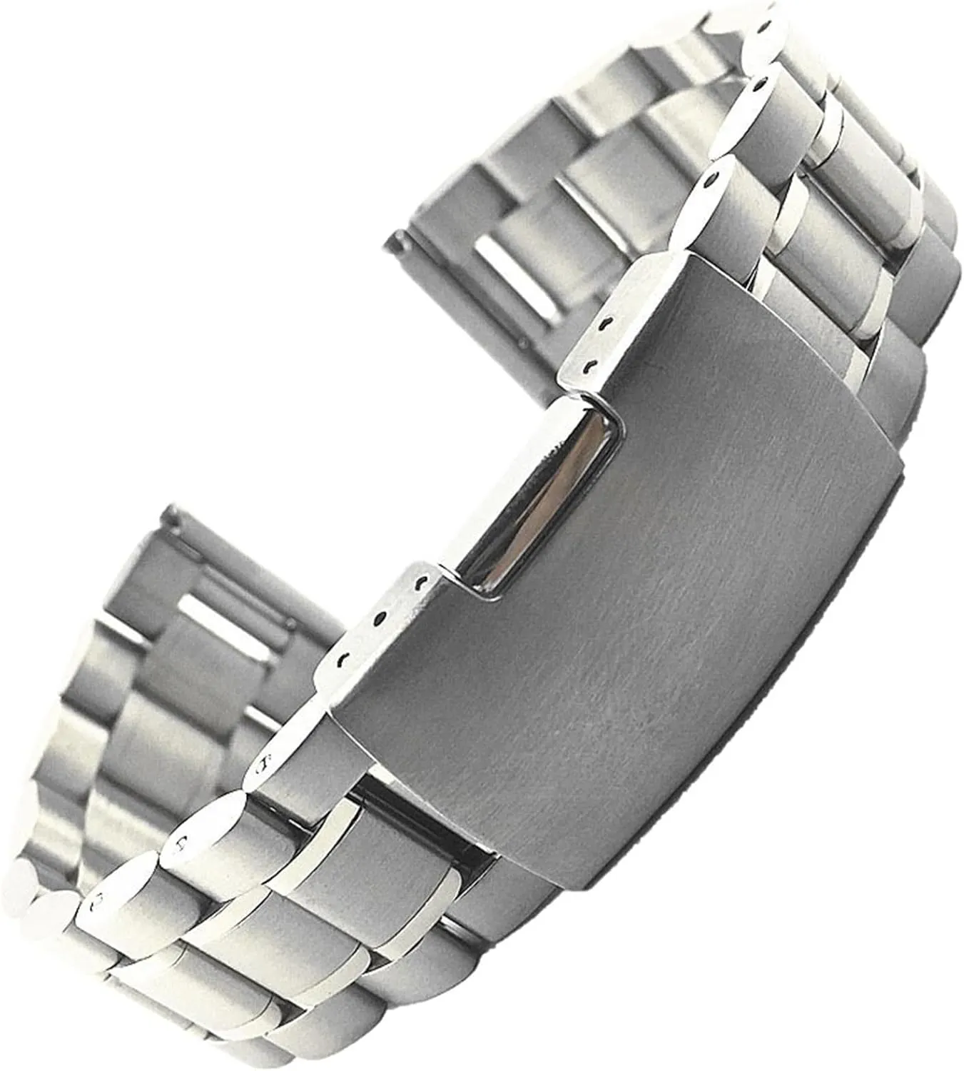 Metal Watch Band Replacement Wrist Belt 5 Beads Wristband Bracelet Belt Stainless forebear sequoia steadily oceanographic dissolute Steel 