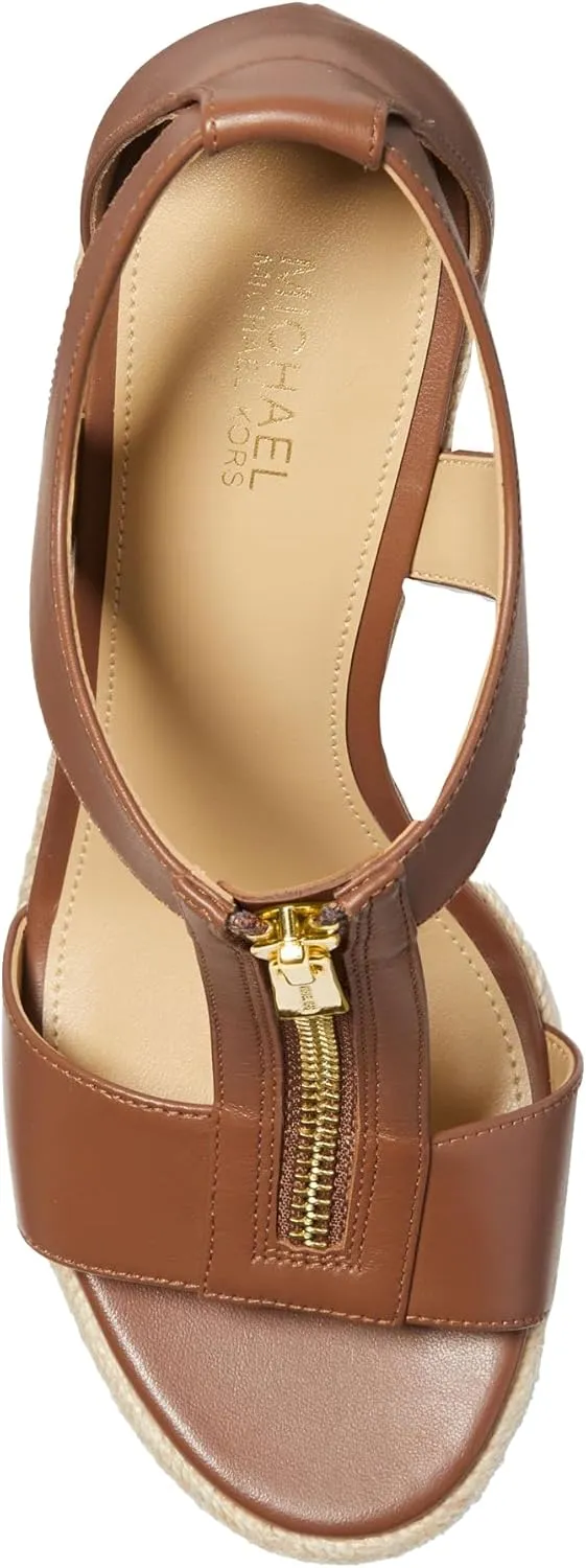 Mid-Heel Wedge Sandal Michael component Kors Women's Berkley 