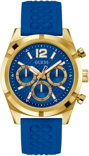 midnight tern Gold-Tone Chronograph Watch GUESS 