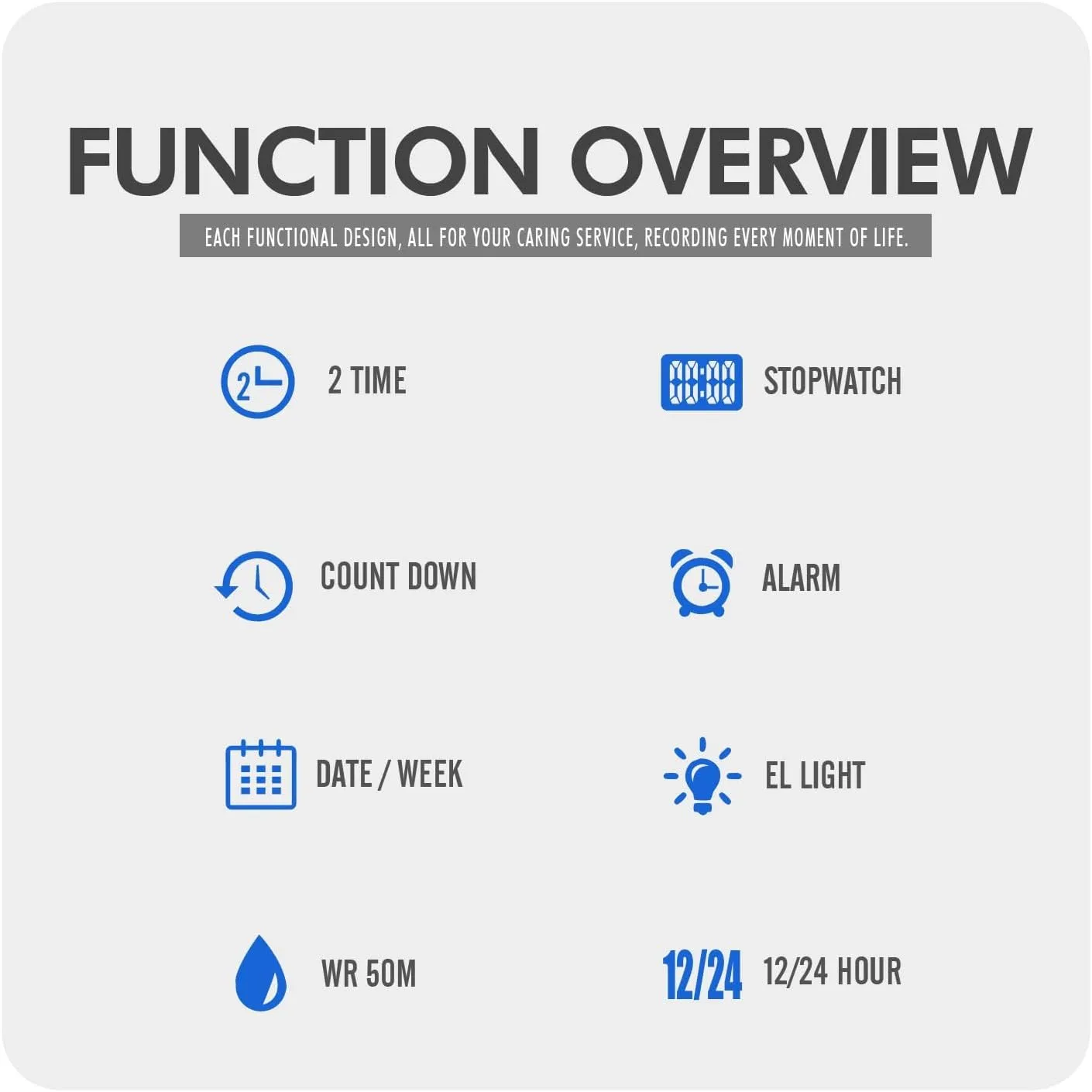 Military Multifunction Waterproof Alarm Stopwatch LED Backlight Outdoor kindergarten reprint needlework tissue Sports Watch Womens Digital Watches LED Screen Silicone Strap Watch 
