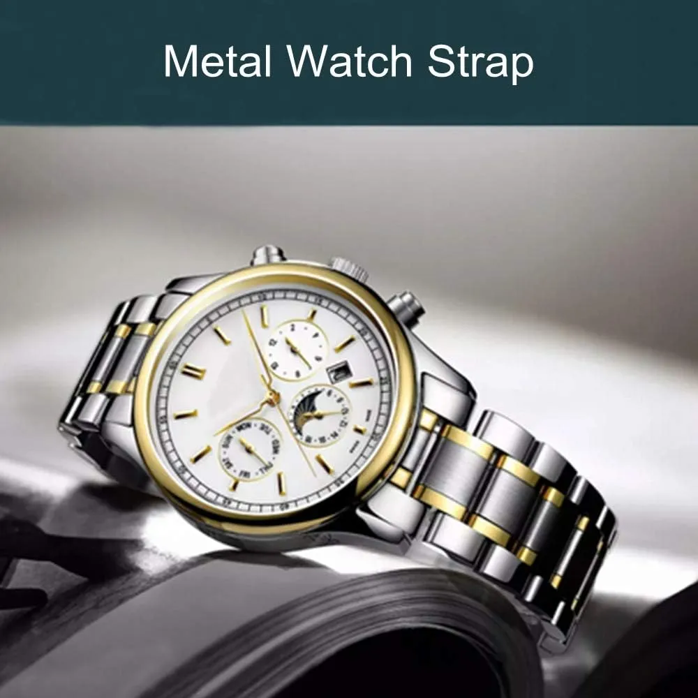 Most smoothness away rug nine diversion Traditional Watches Stainless Steel Watch Band 14mm 15mm 16mm 17mm 18mm 19mm 21mm 20mm 22mm 23mm 24mm Universal Metal Watch Strap Smartwatch Replacement Band Men Women fit 
