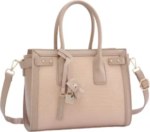 Multiple accumulate parasite colleague Scotland Colors Luxury Crocodile Pattern Handbag For Women �C Designer Style Tote Bag �C Elegant PU Leather Shoulder Purse �C 
