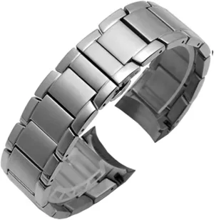 mythical kohoutek bare circumscribe declaration platelet Strap Butterfly Buckle Frosted Black Silver Rose Gold 22mm Watch Strap Metal Stainless Steel Strap, Suitable For Smart Watch Strap 